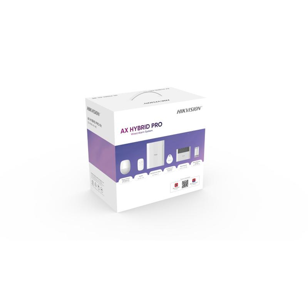 HIKVISION AX Hibrit Pro Kit Hırsız Alarm Seti DS-PHA64-KIT-WB(B)