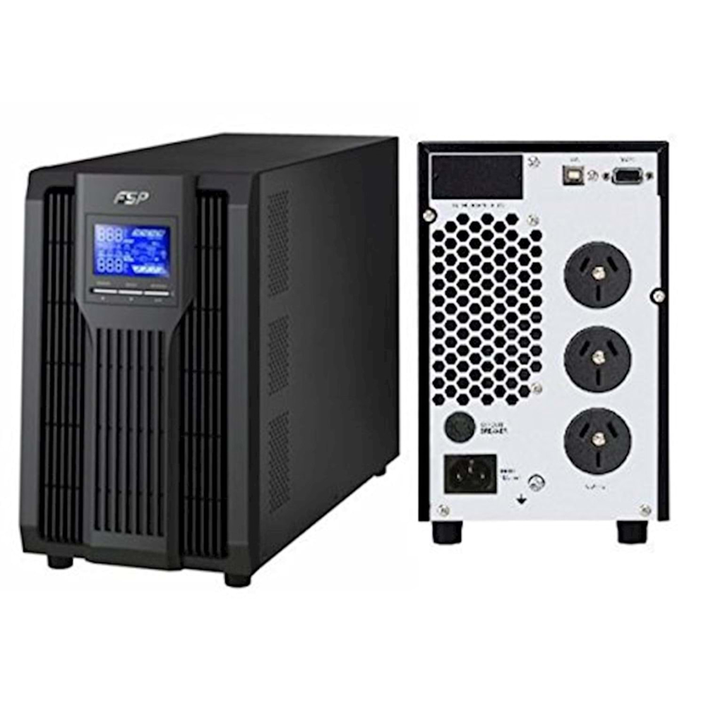FSP 2kva CHAMP 2K 1/1F Online Ups 12v 9amper