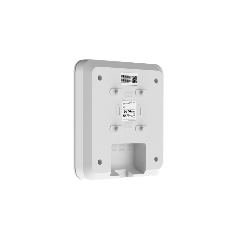 RUIJIE REYEE RG-RAP2200(F) AC1300 Dual Band Kurumsal Access Point PoE (Adaptör Yok) 