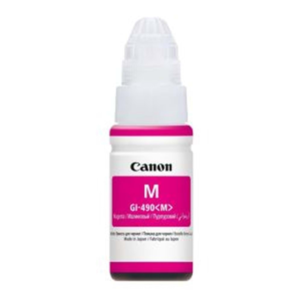 CANON GI-490M 0665C001 Kırmızı 70ml Tanklı Sistem Mürekkebi