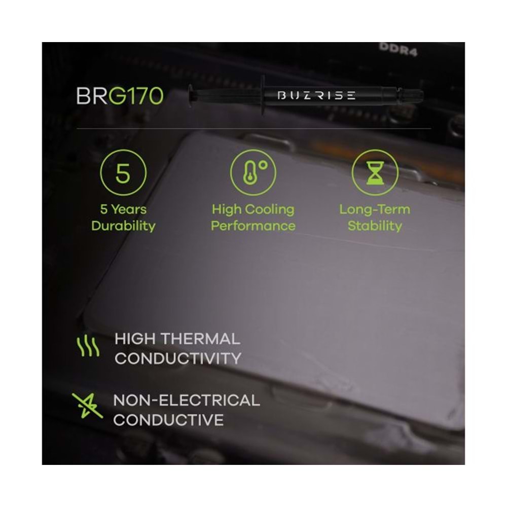 Buzrise BRG-170 10-gram Termal Macun