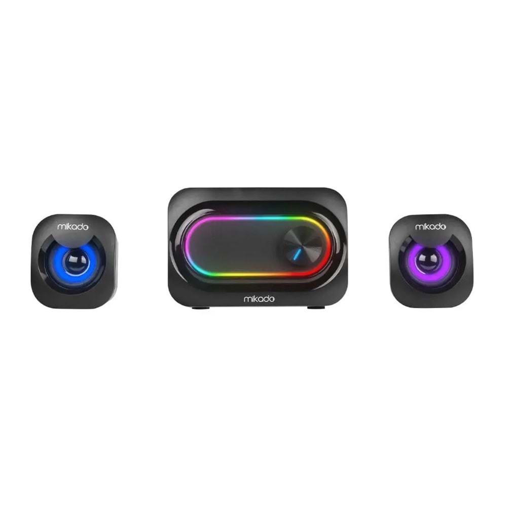 MIKADO MD-511 USB 5w Gaming Speaker Hoparlör RGB Ledli