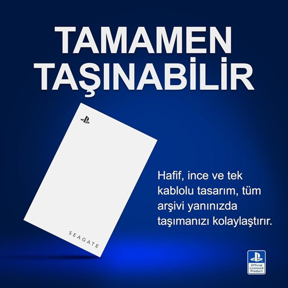 SEAGATE 5TB STLV5000200 GameDrive Playstation İçin Usb 3.0 Harici Disk