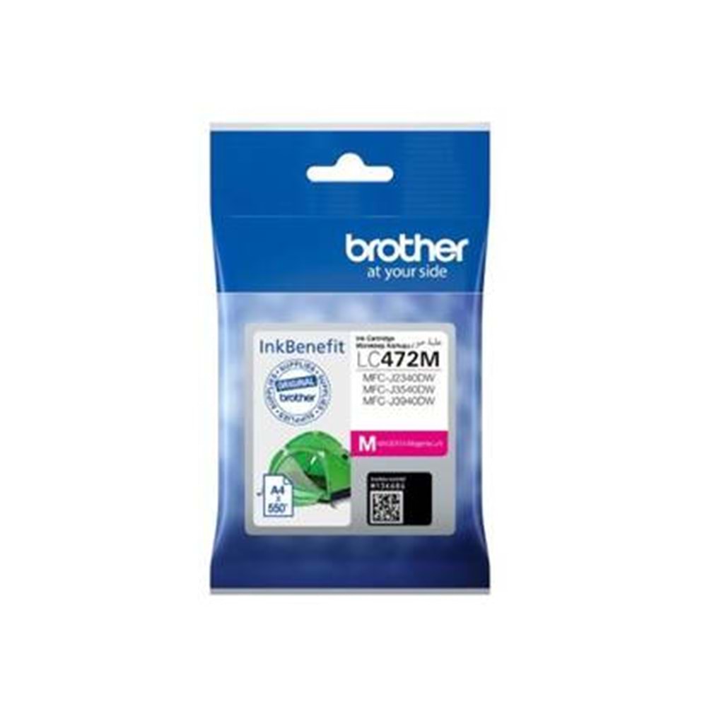 BROTHER LC472M Kırmızı Mürekkep Kartuş