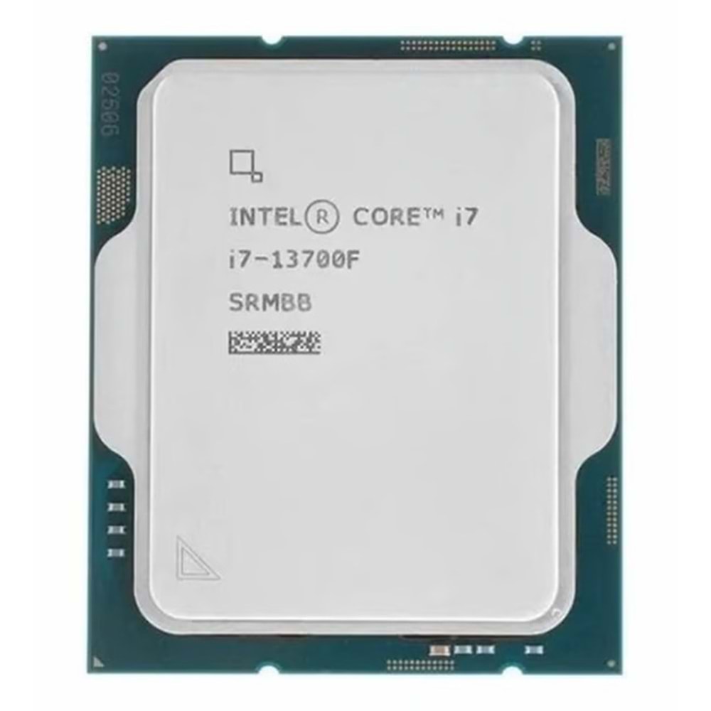 INTEL CORE i7 13700F 54MB 16çekirdekli VGA YOK 1700p 65w Kutusuz+Fansız 