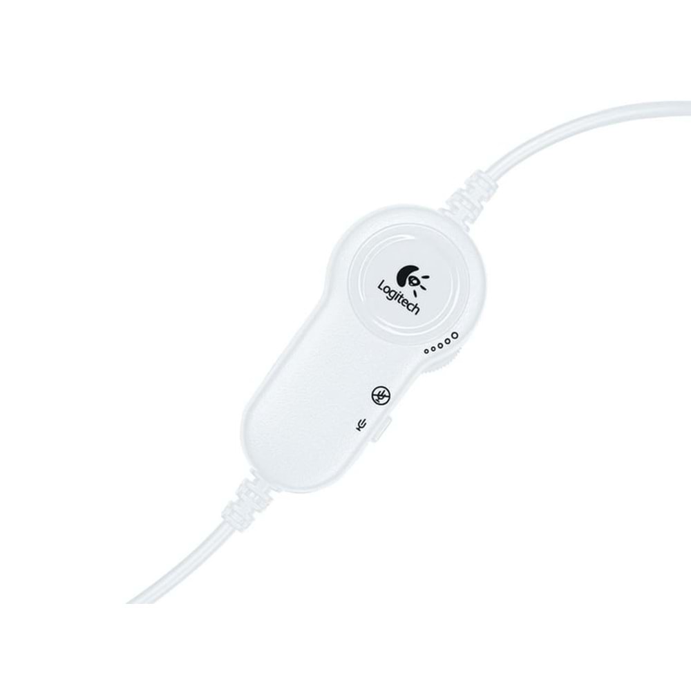 LOGITECH H150 Kablolu Cloud Beyaz Mikrofonlu Kulaklık 981-000350