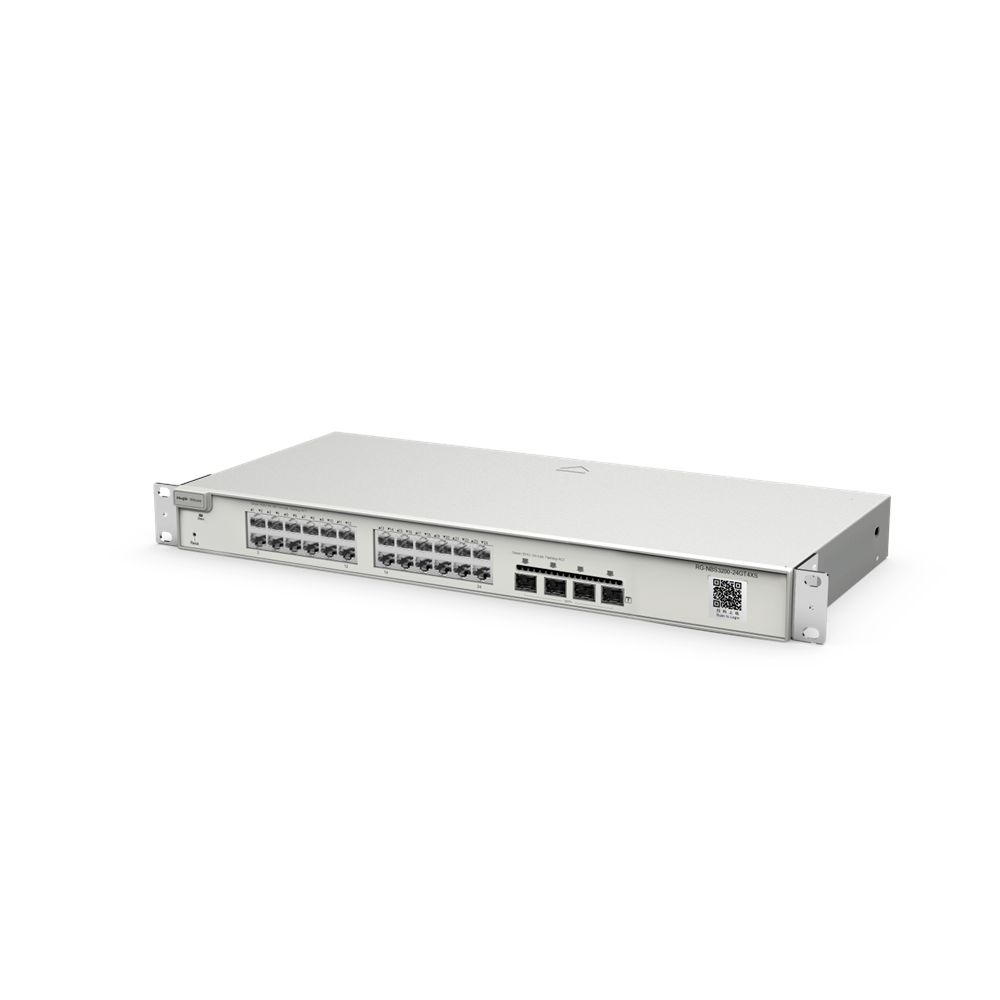 RUIJIE 24port 4-10GbE SFP Gigabit Yönetilebilir Switch RG-NBS3200-24GT4XS