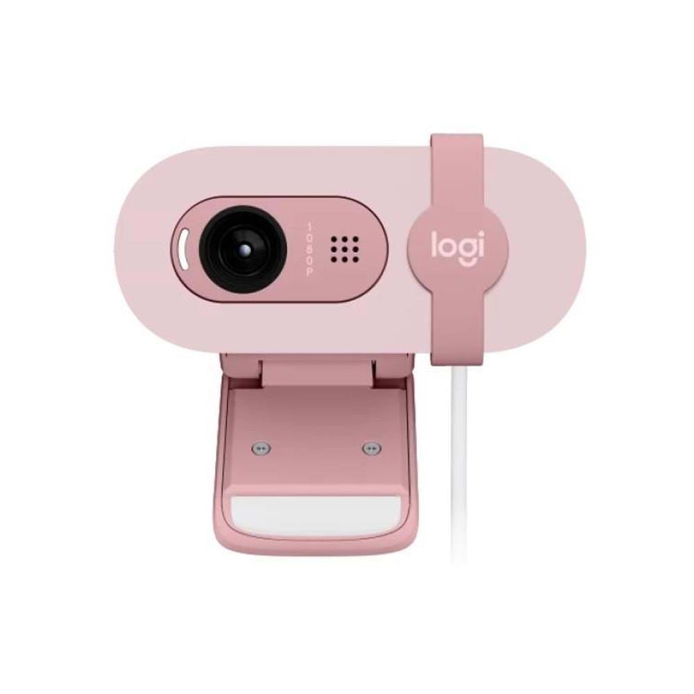 LOGITECH BRIO 100 1080p Dahili Mikrofonlu Webcam Pembe 960-001623