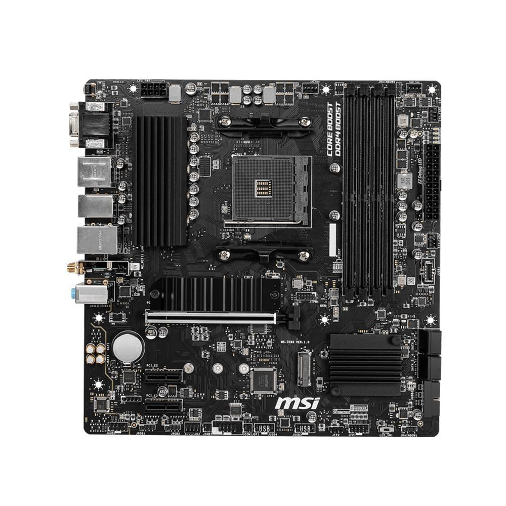 MSI B550M PRO-VDH DDR4 M2 PCIe NVME HDMI DP PCIe 16X v4.0 AM4 mATX 
