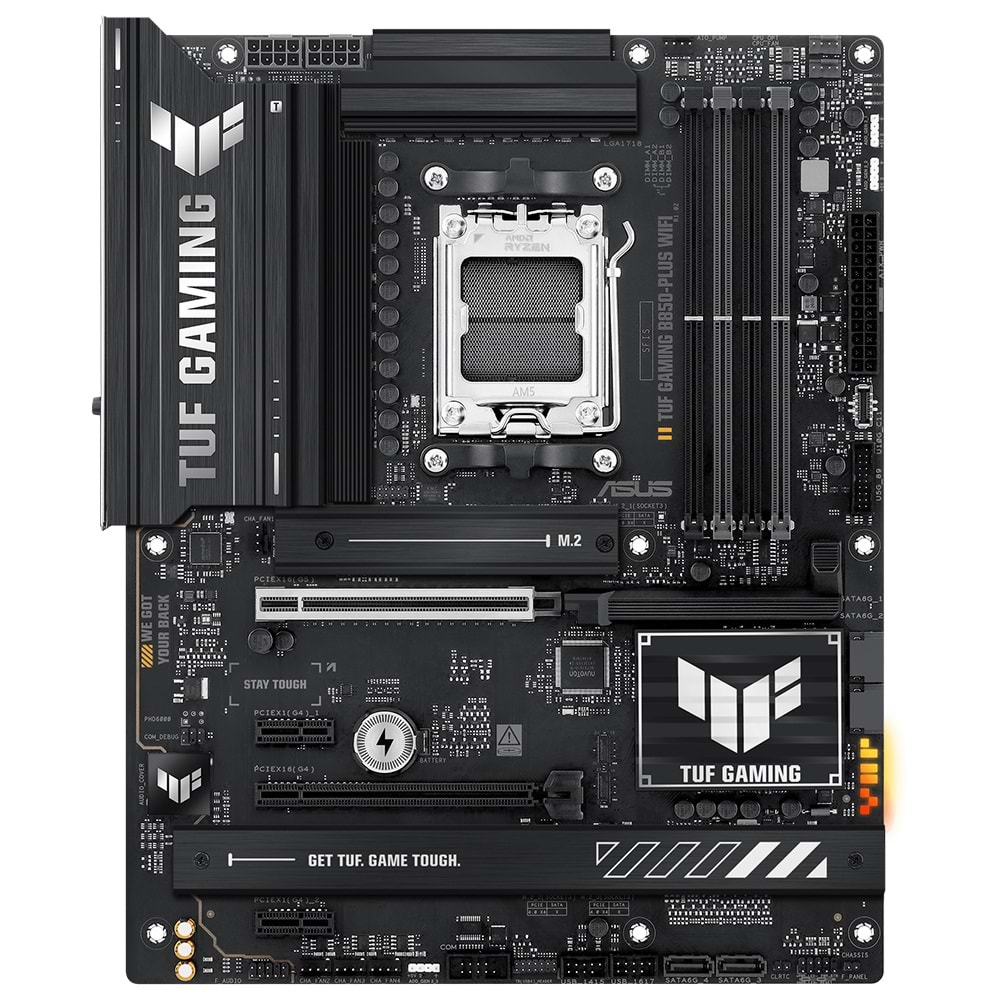 ASUS TUF GAMING B850-PLUS WIFI7 DDR5 HDMI DP PCIE 5.0 AM5 ATX 