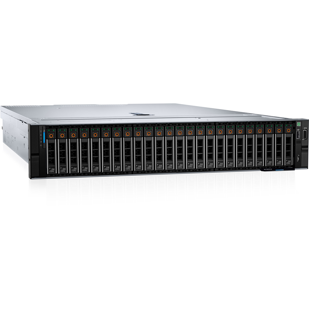 DELL POWEREDGE SILVER 4510 R760XS SPL1-32GB DDR5 RDIMM-2.4TB SAS-2x700w Rack Sunucu H755