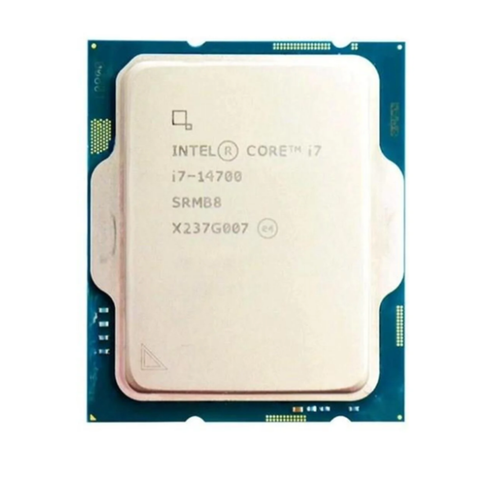 INTEL CORE i7 14700 61MB 20çekirdekli O/B UHD VGA 1700p 65w Kutusuz+Fansız