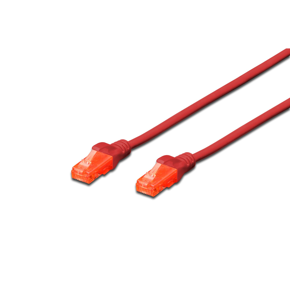DIGITUS 0.25metre CAT6 Utp DK-1617-0025/R Kırmızı Patch Kablo