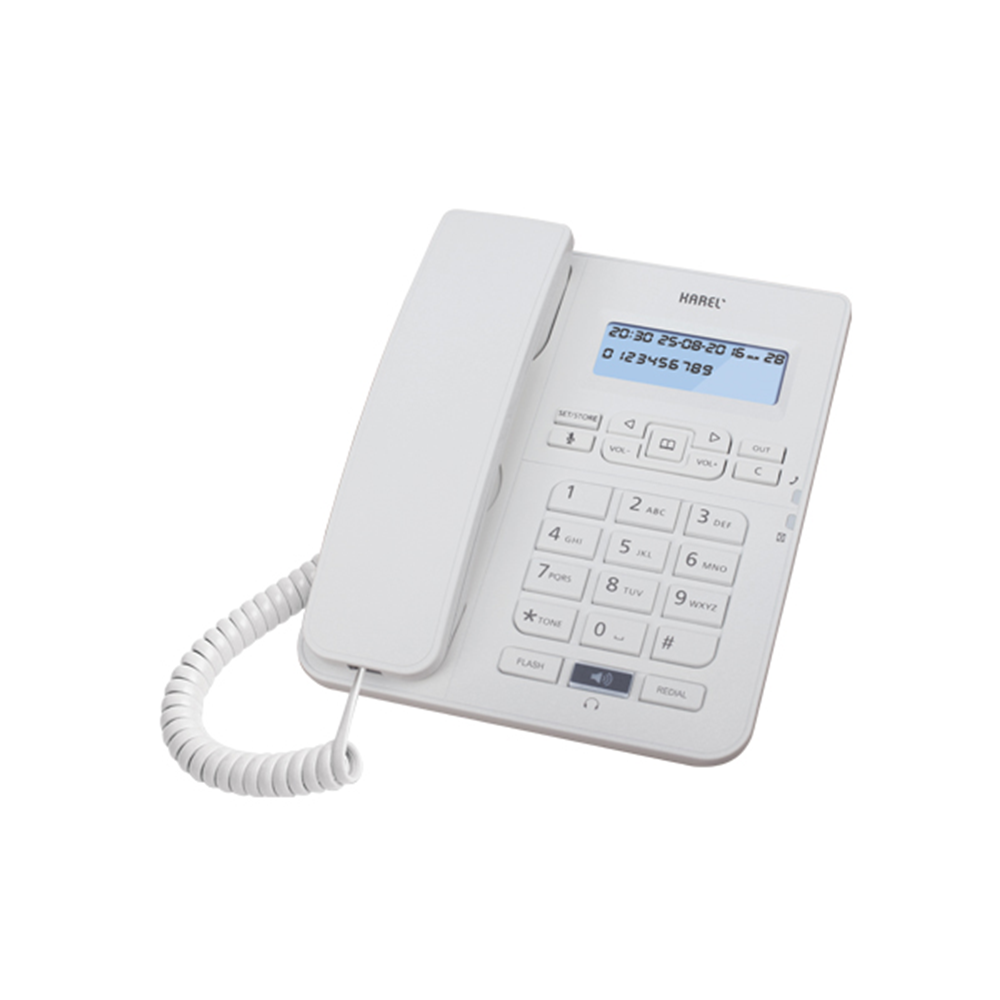KAREL TM145 Masaüstü LCD Ekranlı Telefon 