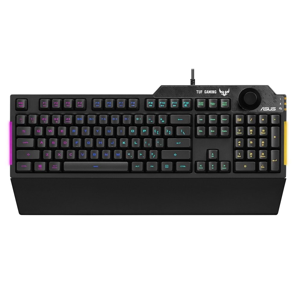 ASUS TUF GAMING K1 Kablolu USB Q Trk Siyah Gaming Klavye