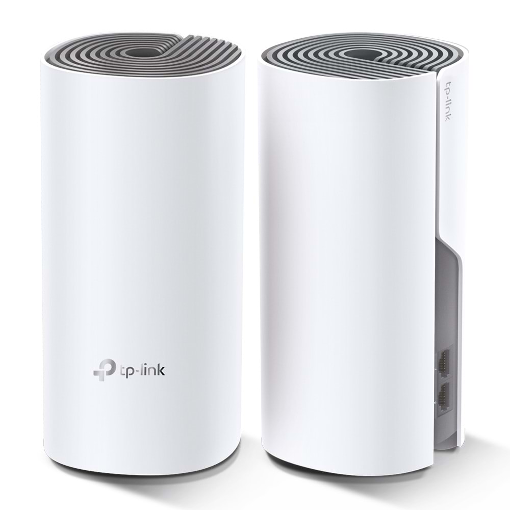 TP-LINK DECO E4-2P 1200mbps AC1200 Dual Band Mesh Router 2-li paket