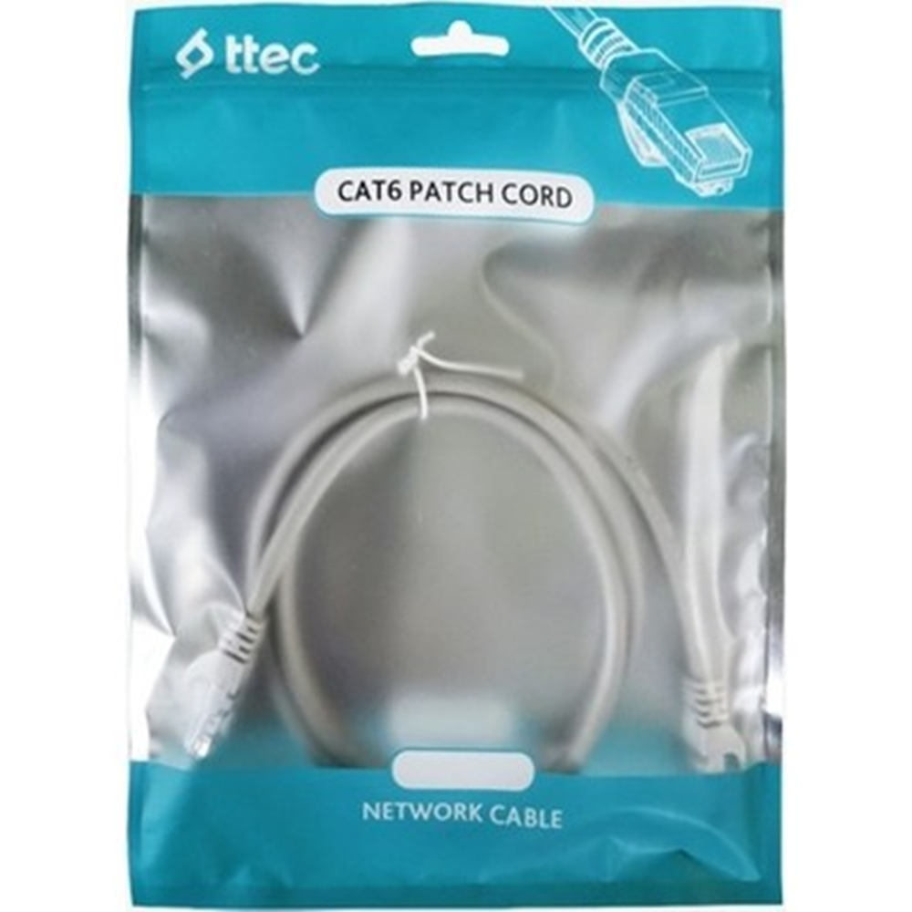 TTEC 1metre CAT6 Utp KBL-PTCH-1MTG Gri Patch Kablo