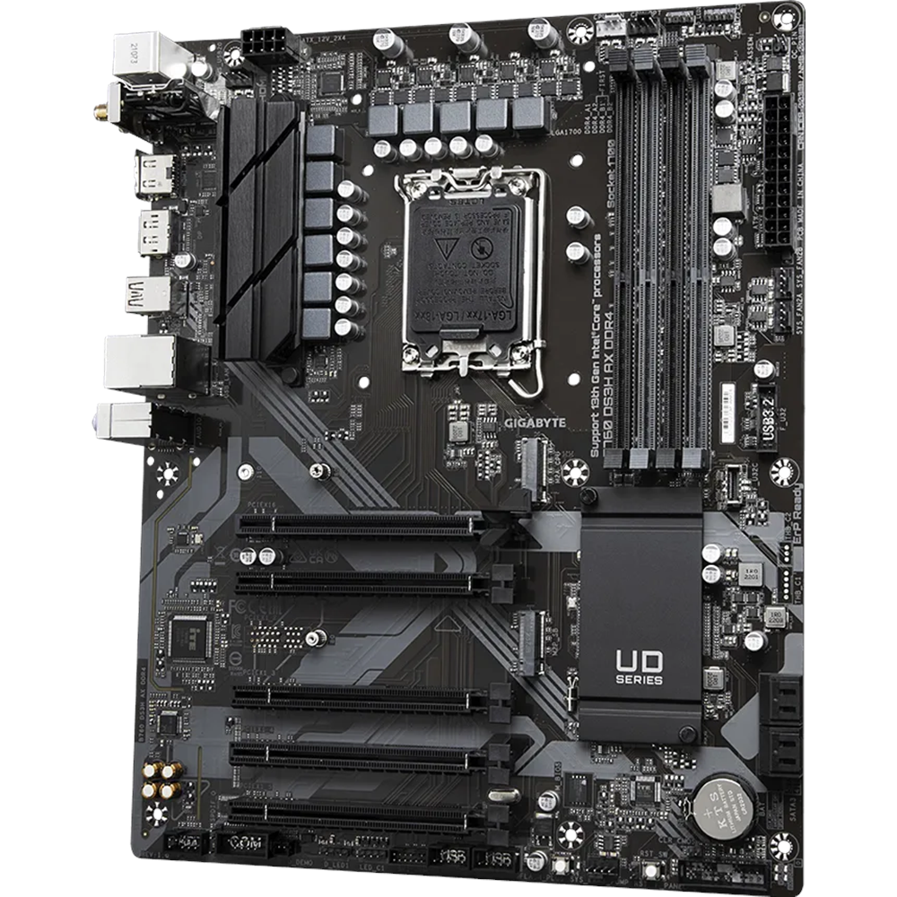 GIGABYTE B760 DS3H AX WIFI6E DDR4 HDMI-DP PCIE 4.0 1700p ATX