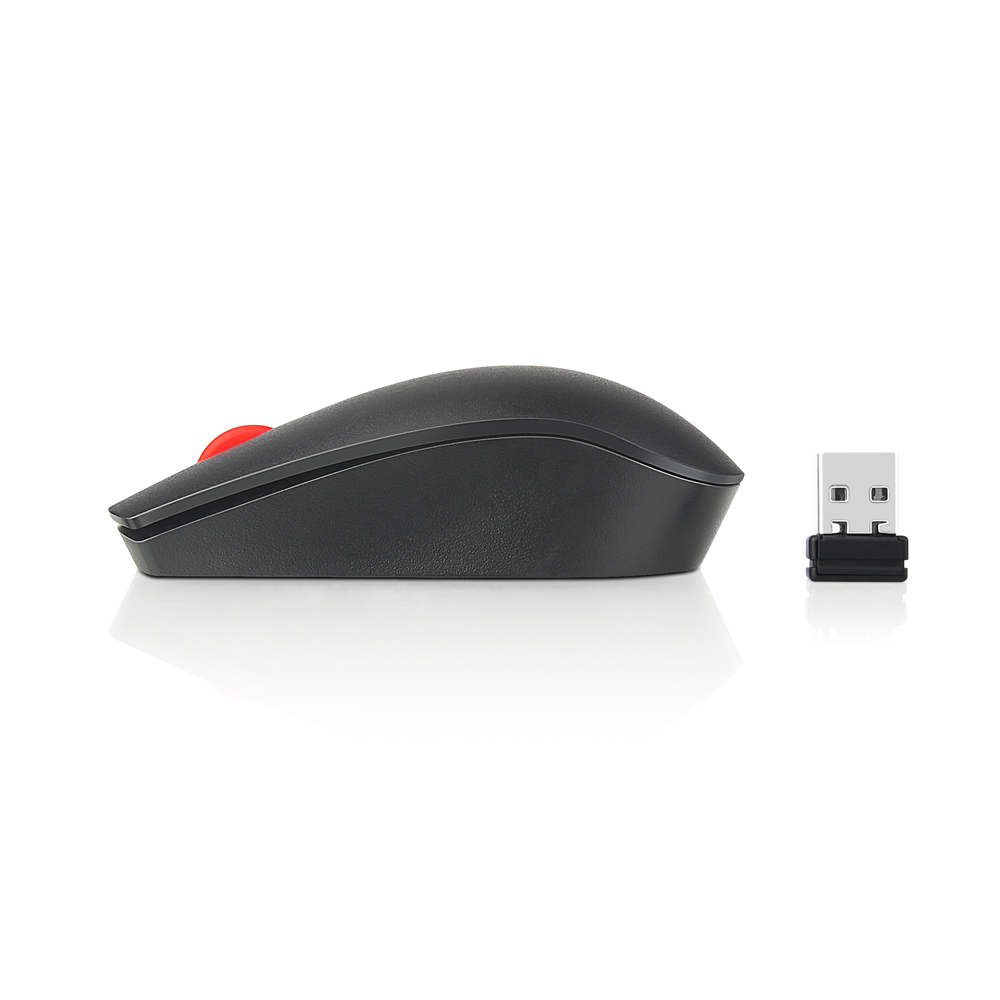 LENOVO ThinkPad Essential 4X30M56887 1200 DPI Optik 2.4GHz Nano USB 3 Tuş Kablosuz Siyah Mouse
