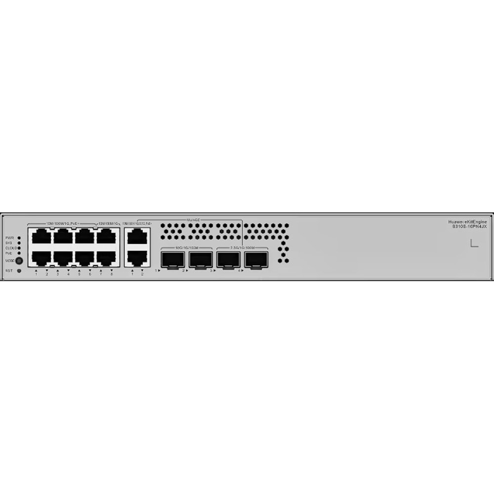 HUAWEI 8port PoE 130W 4-SFP Gigabit Yönetilebilir Switch eKIT S310S-10PN4JX