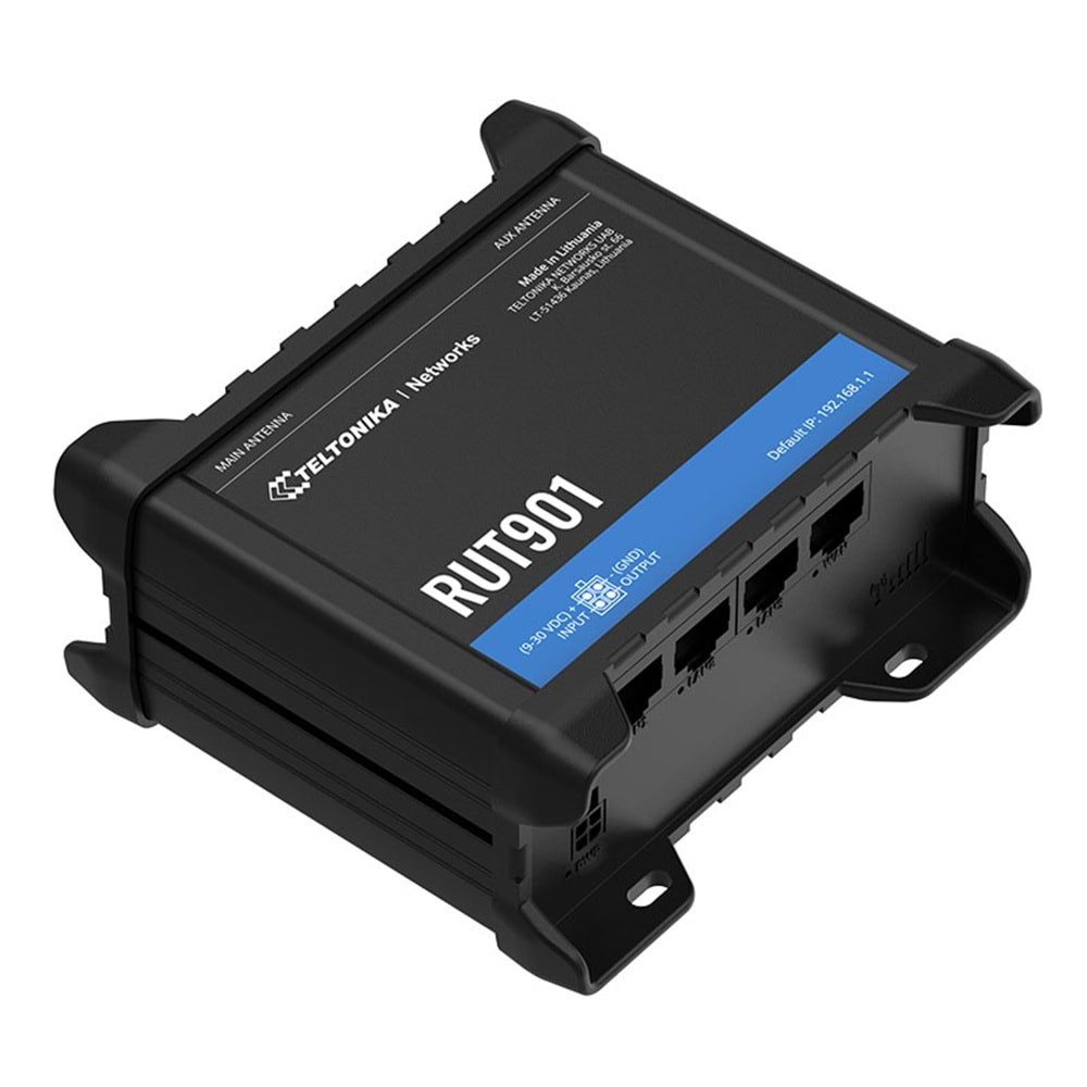 TELTONIKA RUT901 2.4GHZ EV Ofis Tipi 4G/5G LTE Router