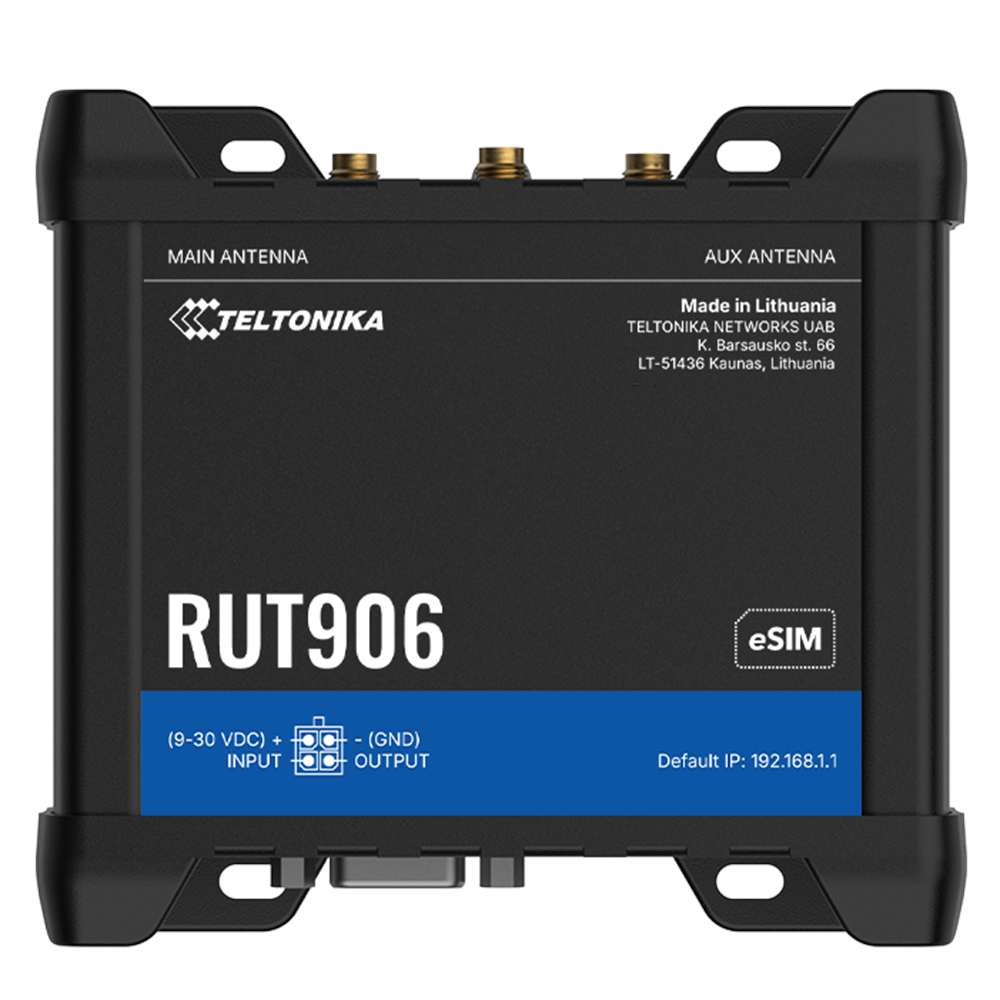 TELTONIKA RUT906 2.4GHZ EV Ofis Tipi 4G/5G LTE Router