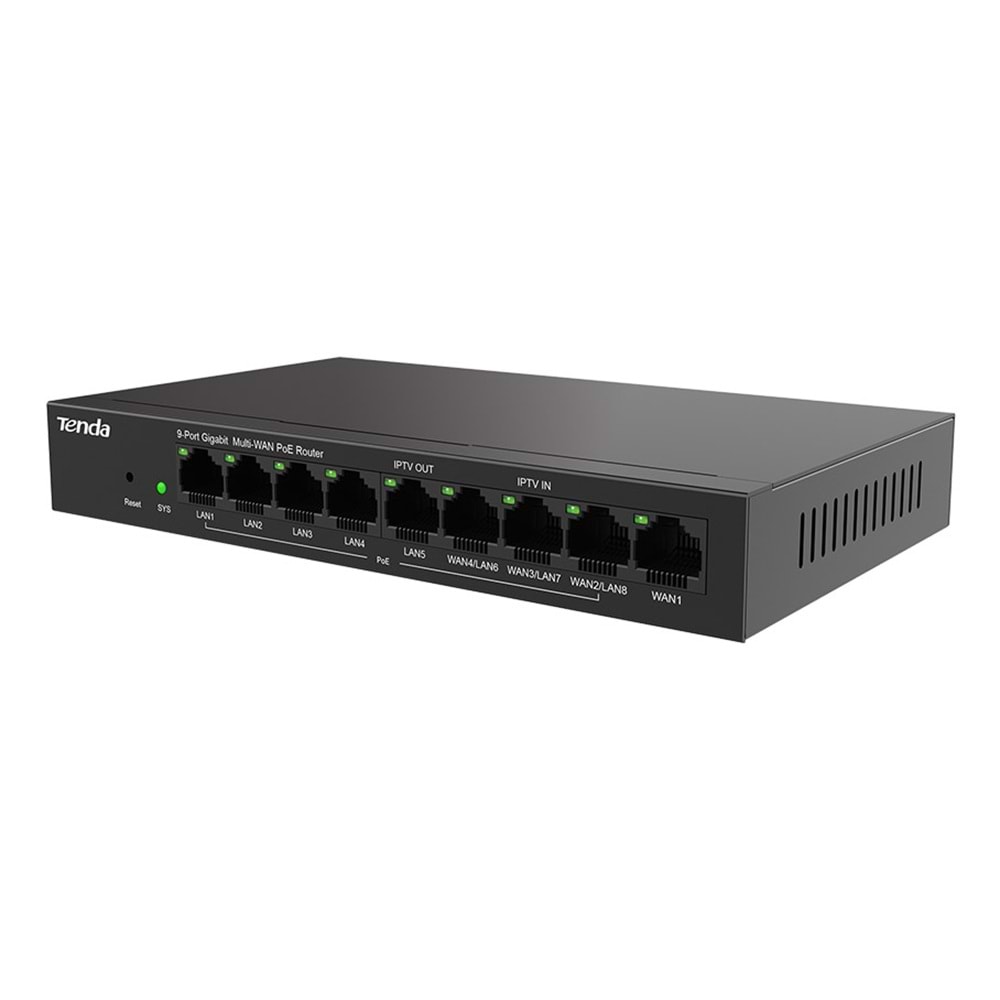 TENDA 9port GO-8G-POE Poe Router