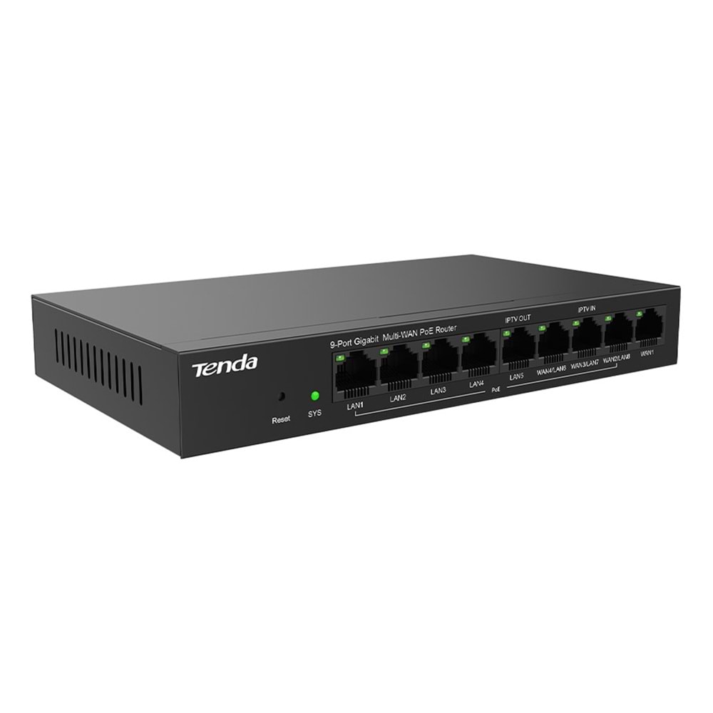 TENDA 9port GO-8G-POE Poe Router
