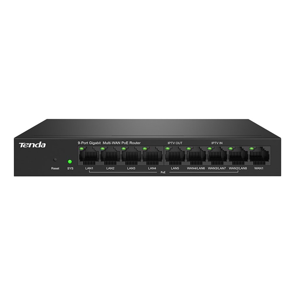 TENDA 9port GO-8G-POE Poe Router