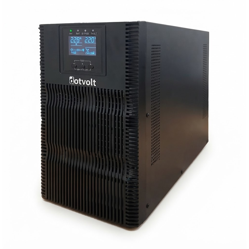 DOTVOLT 3kva MN3KVA PLUS 1/1F Online Ups 12v 9amper