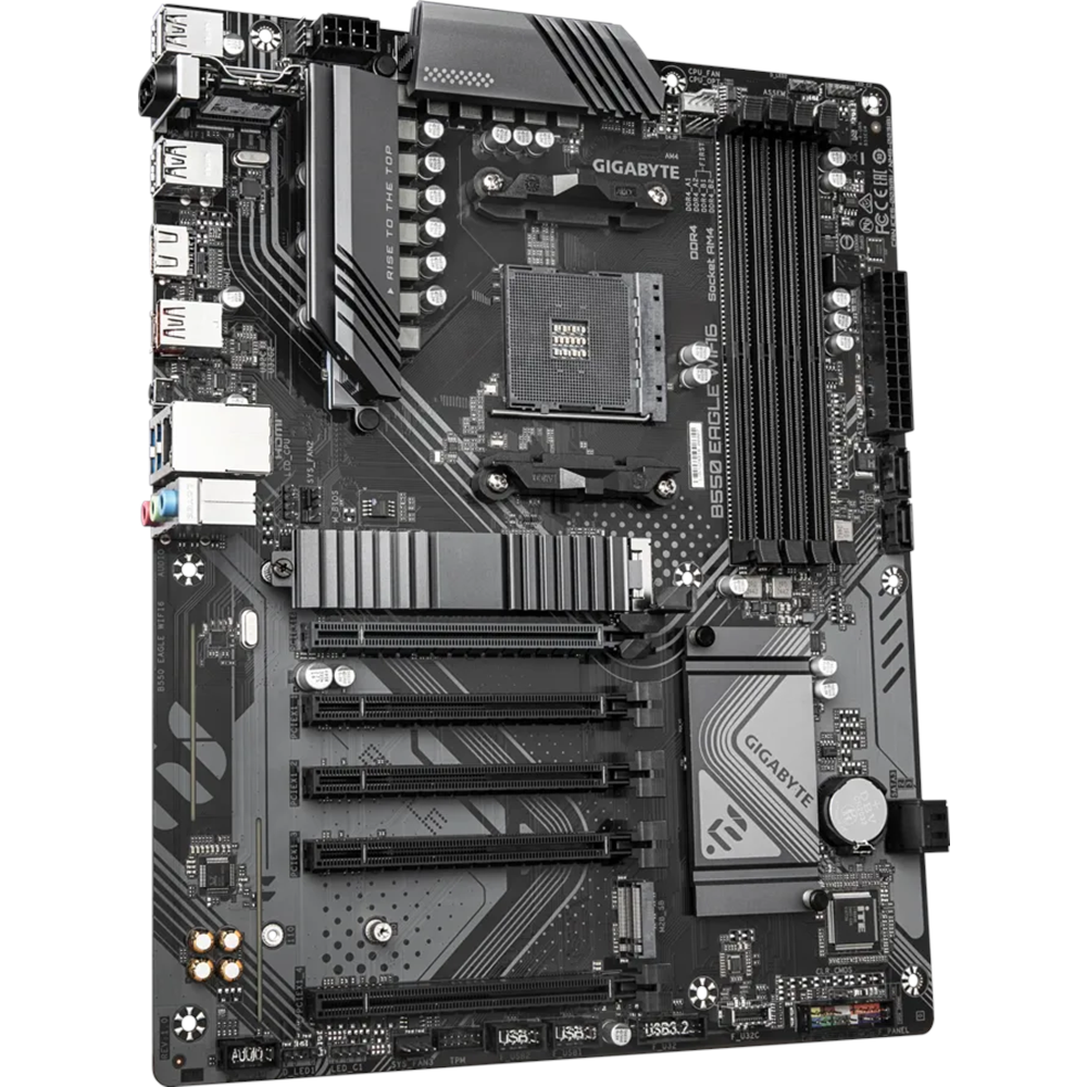 GIGABYTE B550 EAGLE WIFI6 DDR4 HDMI-DP PCIe 4.0 AM4 ATX