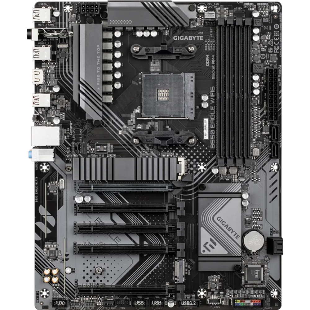 GIGABYTE B550 EAGLE WIFI6 DDR4 HDMI-DP PCIe 4.0 AM4 ATX