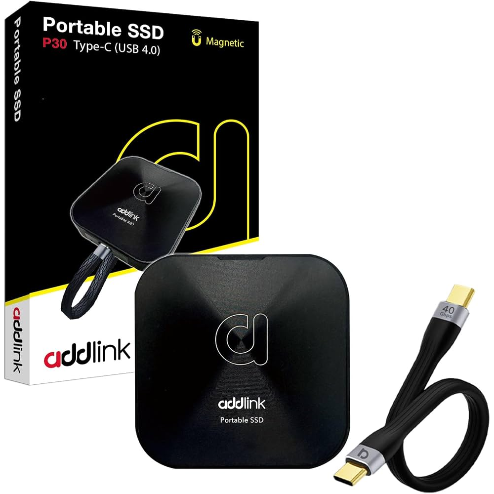 ADDLINK 2TB P30 AD2TBP30B4K 4000-3600MB/s TYPEC SSD Harici Disk