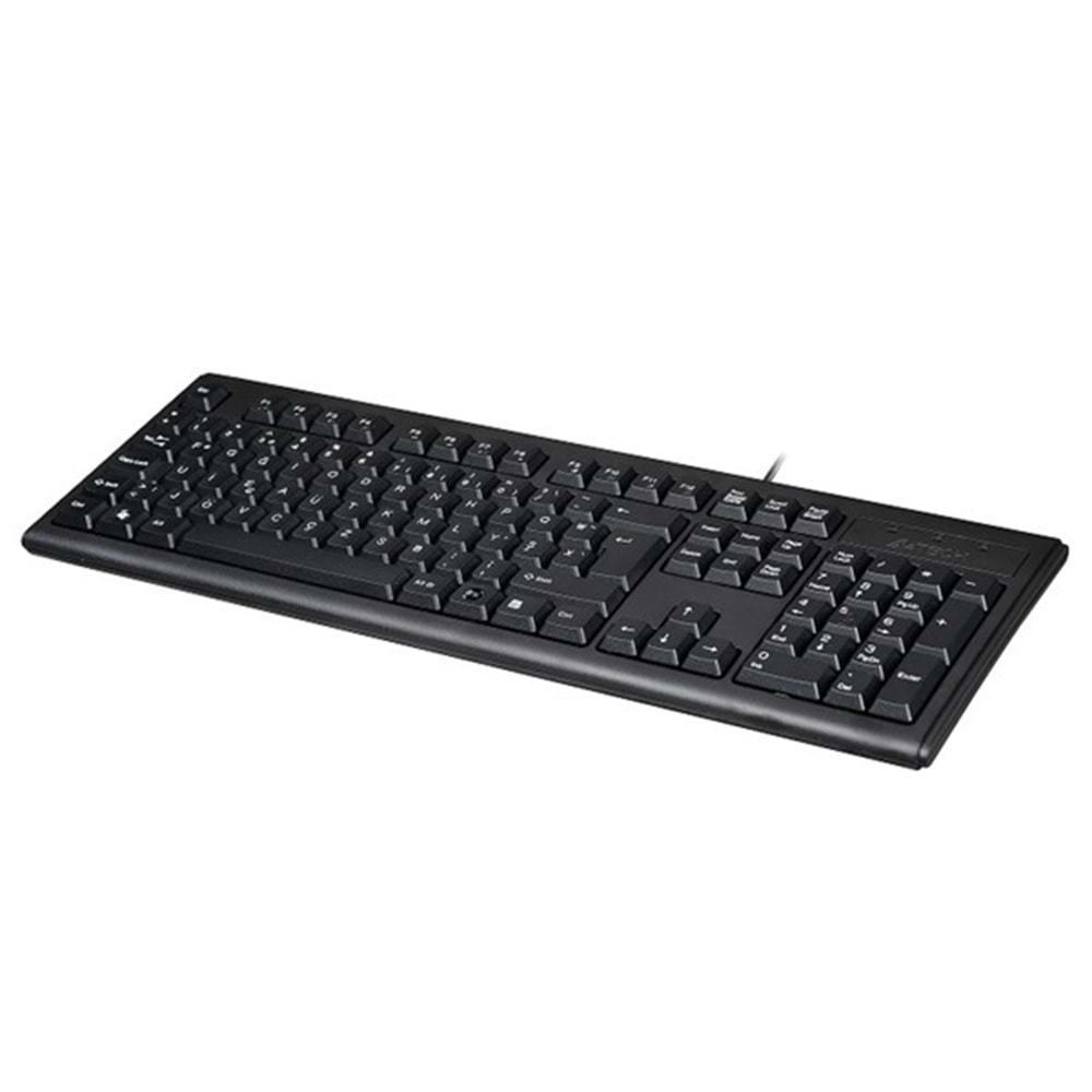 A4TECH KM-720 Kablolu USB F Trk Siyah Klavye