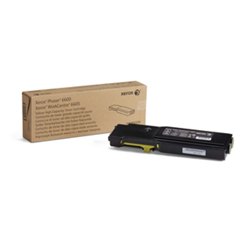XEROX 106R02235 Yellow Yüksek Kapasiteli Orijinal Toner 6.000 Sayfa