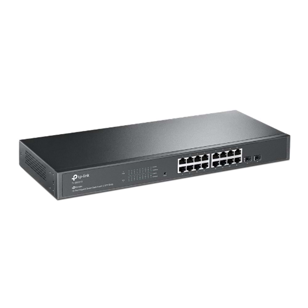 TP-LINK 16port 2-SFP Gigabit Yönetilebilir Switch TL-SG2218