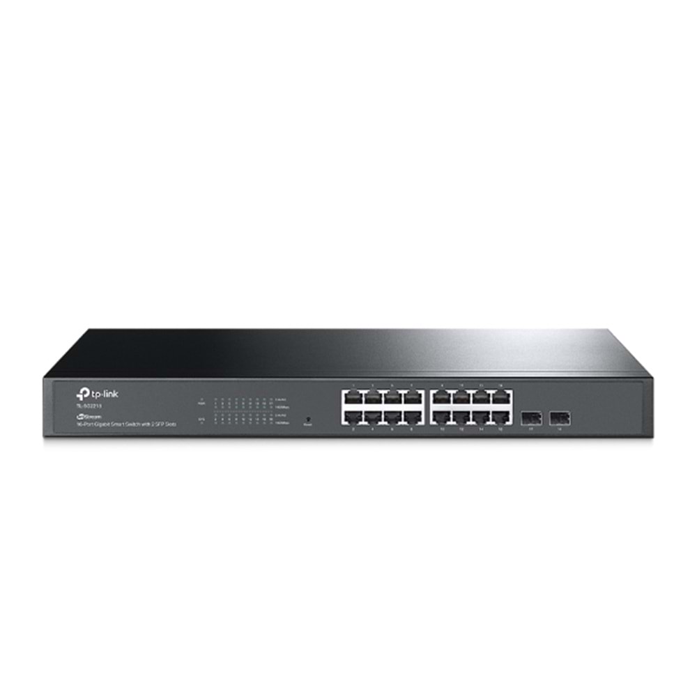 TP-LINK 16port 2-SFP Gigabit Yönetilebilir Switch TL-SG2218