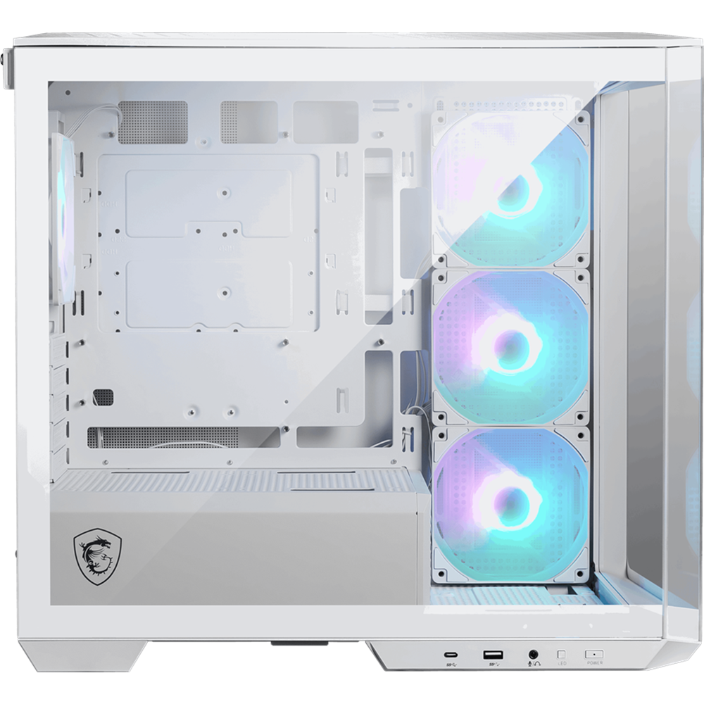 MSI MAG PANO M100R PZ WHITE Gaming Mid-Tower PC Kasası Beyaz
