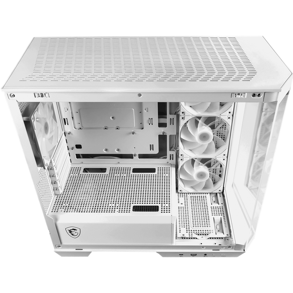 MSI MAG PANO M100R PZ WHITE Gaming Mid-Tower PC Kasası Beyaz