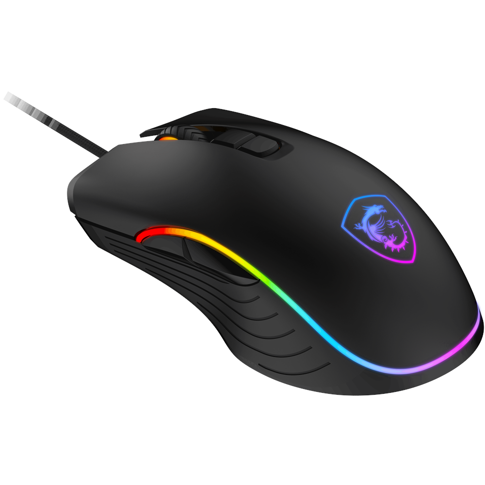 MSI GG FORGE GM300 7200dpi RGB Gaming Mouse