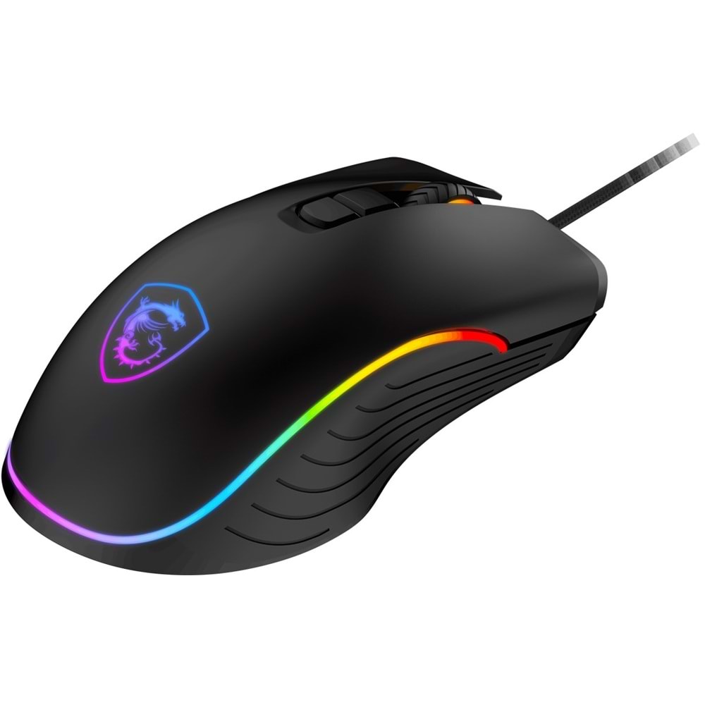 MSI GG FORGE GM300 7200dpi RGB Gaming Mouse