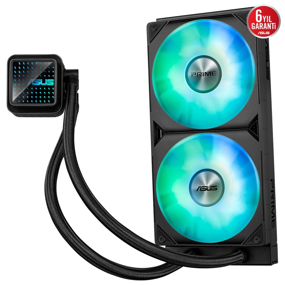 ASUS 240MM PRIME LC 240 ARGB AM5-1851p Sıvı Soğutmalı İşlemci Fanı / 90RC0111-B0EAY0