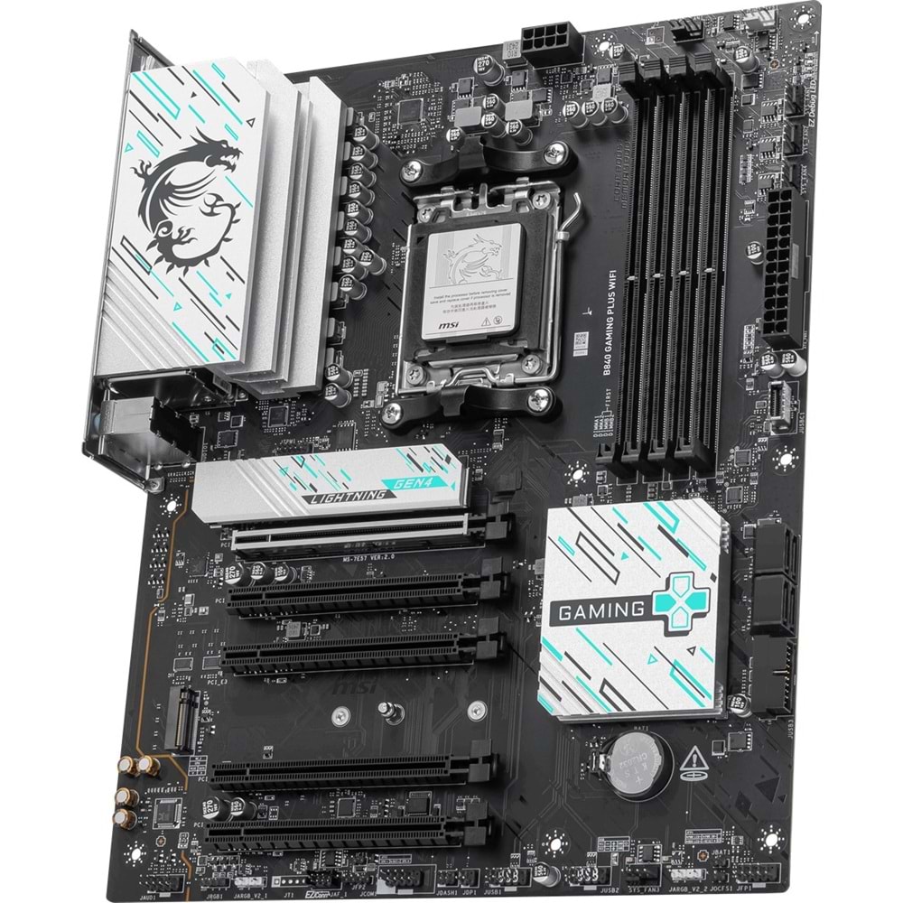MSI B840 GAMING PLUS WIFI7 DDR5 HDMI-TYPEC PCIE 4.0 AM5 ATX