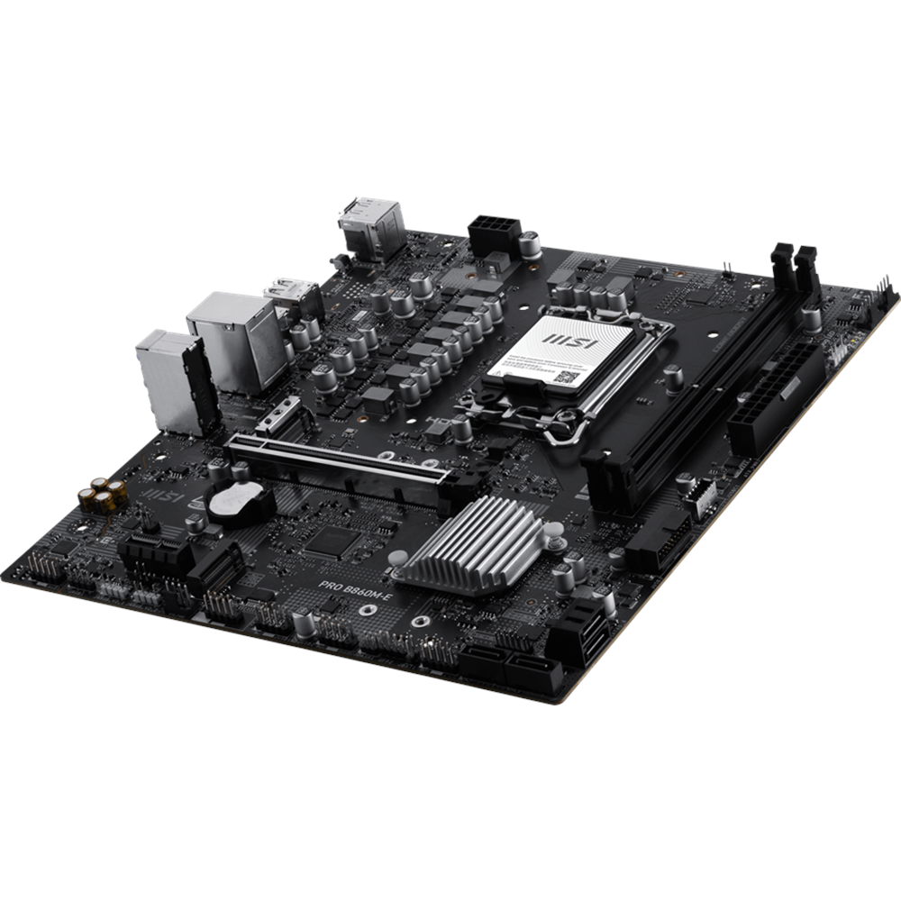 MSI PRO B860M-E DDR5 HDMI-DP PCIE 5.0 1851p mATX