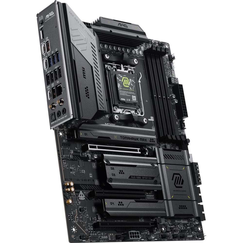 MSI MAG X870E TOMAHAWK MAX WIFI7 DDR5 HDMI-DP TYPEC PCIE 5.0 AM5 ATX