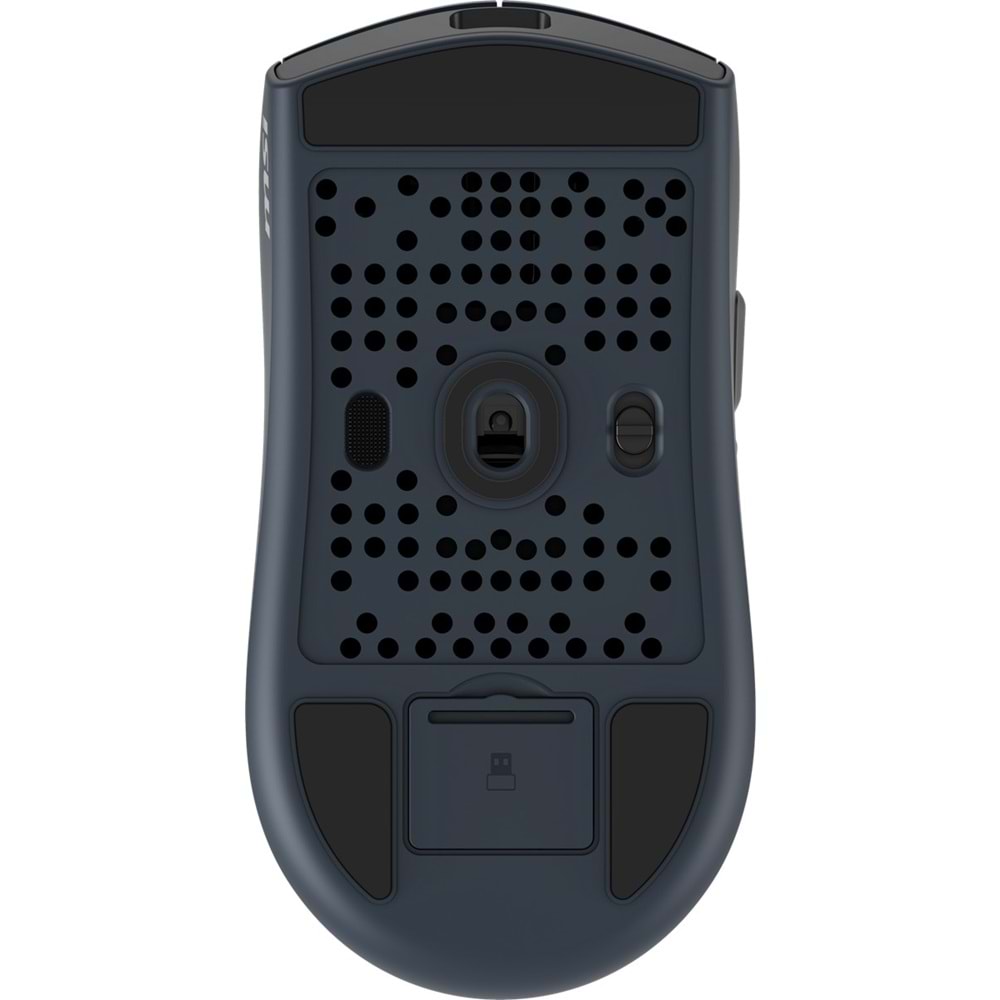MSI FORGE GM340 W NAVY Kablosuz Oyuncu Faresi (6200 DPI, 2.4GHz / BT, PAW-3327)