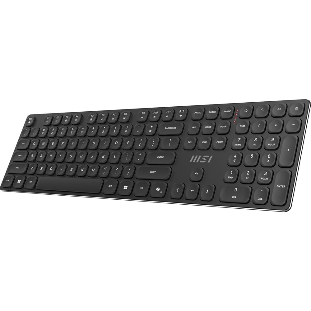 MSI Q TR FORGE K210 Wireless Combo 2.4GHz Şarjlı Klavye Mouse Seti