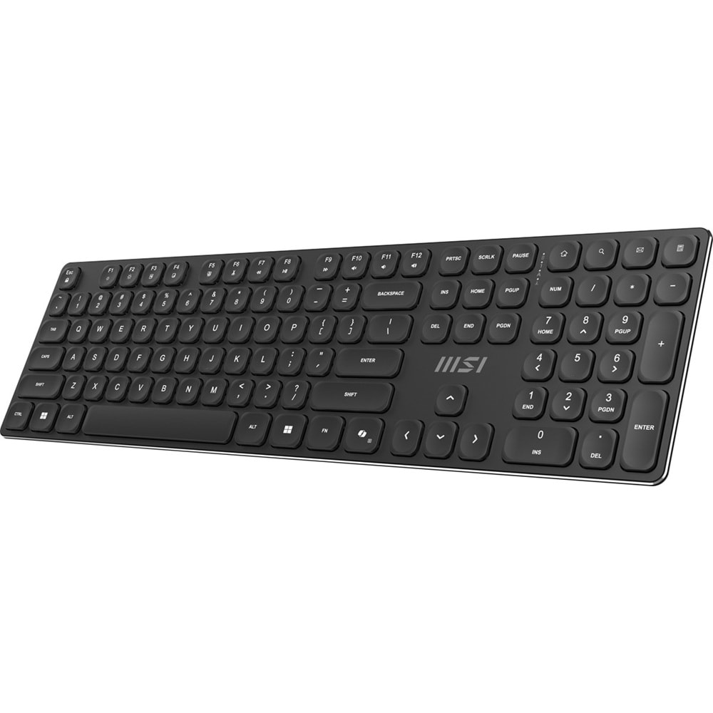 MSI Q TR FORGE K210 Wireless Combo 2.4GHz Şarjlı Klavye Mouse Seti