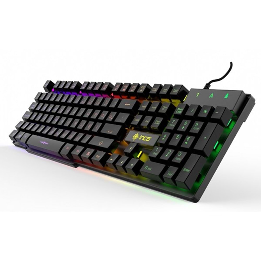 INCA IKG-449 Kablolu USB Q Trk Siyah Gaming Klavye
