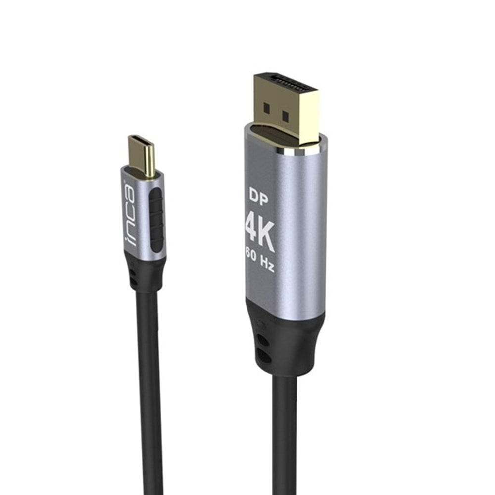 INCA 2metre ITCD-02TX TYPE-C - DP Görüntü Kablosu 4K